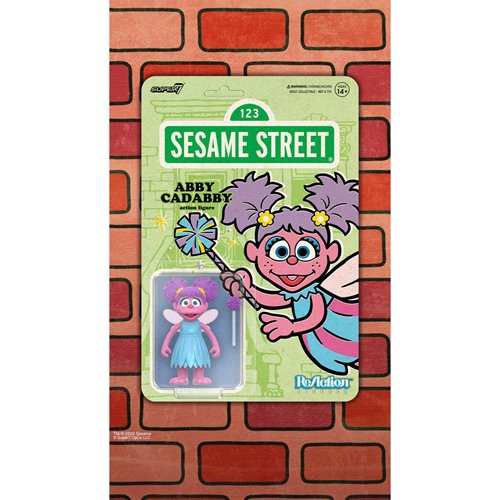 Sesame Street Abby Cadabby 3 3/4-Inch ReAction Figure