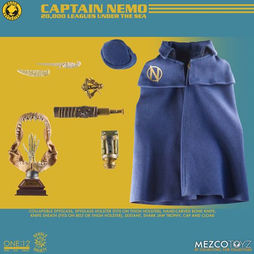 Rumble Society Captain Nemo and Nautilus One:12 Collective Action Figure