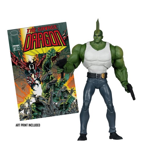Dragon Savage Dragon Image Comics Founders Series McFarlane Elite Edition 7-Inch Deluxe Action Figur