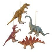 Dinosaur 4-Inch Plastic Ornament Wave 2 Random 4-Pack
