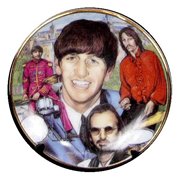 Ringo Starr 3 1/4-inch Plate