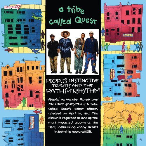A Tribe Called Quest People's Instinctive Travels and the Paths of Rhythm 3 3/4-Inch ReAction Figure