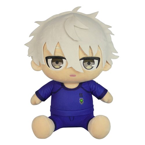 Blue Lock Nagi Seishiro Sweatshirt Sitting Pose 12-Inch Plush