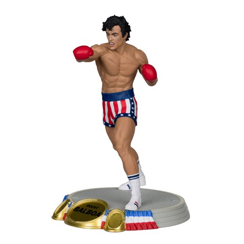 Movie Maniacs Rocky Wave 3 Rocky Balboa Rocky IV 6-Inch Scale Posed Figure