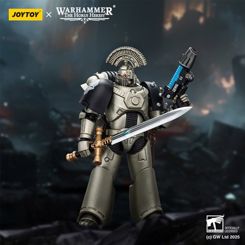 Joy Toy Warhammer The Horus Heresy Iron Warrior Tactical Sergeant with Sword 1:18 Scale Action Figur