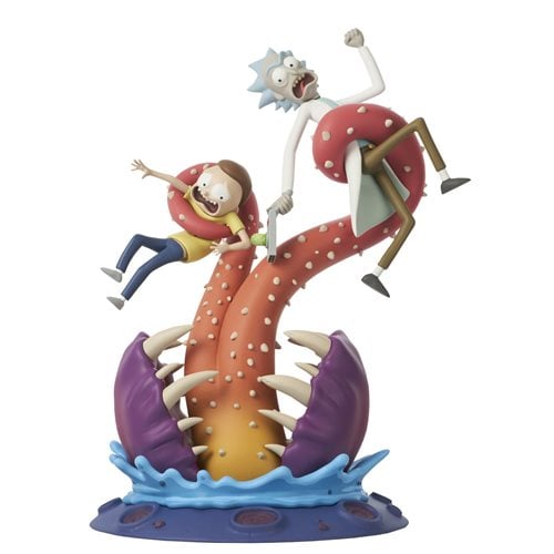 Rick and Morty Gallery Statue