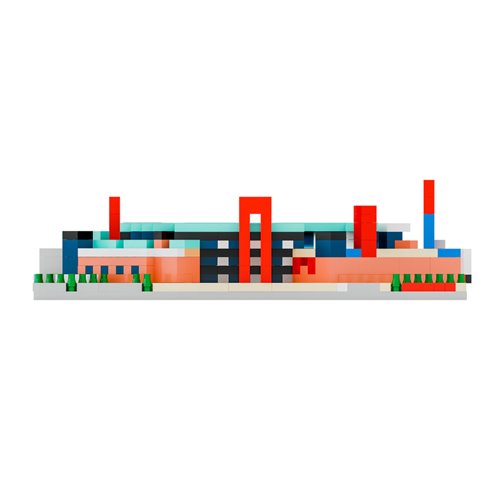 Philadelphia Phillies Stadium Building Block Model