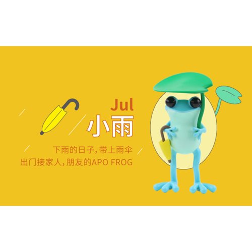 Apo Frogs 12 Months Blind Box Vinyl Figure Case of 12