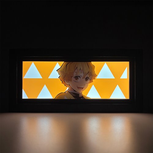 Demon Slayer Zenitsu LED Light Box