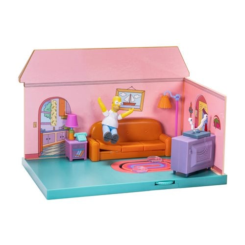 The Simpsons House Living Room Diorama Playset