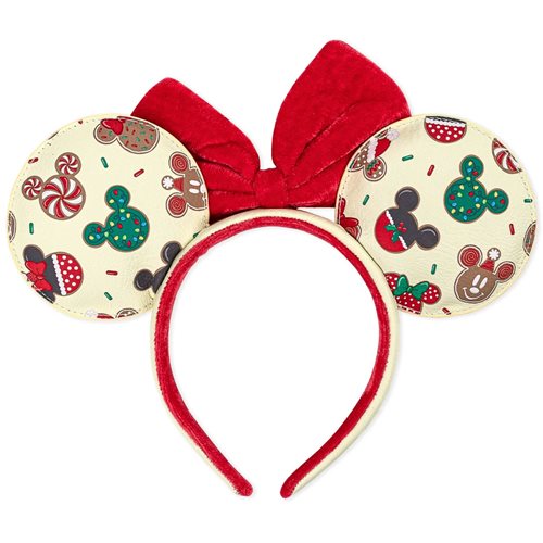 Mickey and Minnie Christmas Cookies Ears Headband