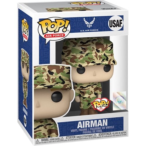 Military Air Force Male (Caucasian) Pop! Vinyl Figure