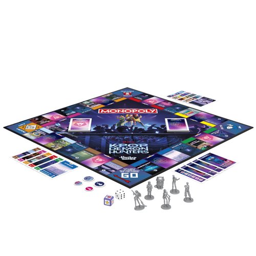KPop Demon Hunters Monopoly Edition Board Game