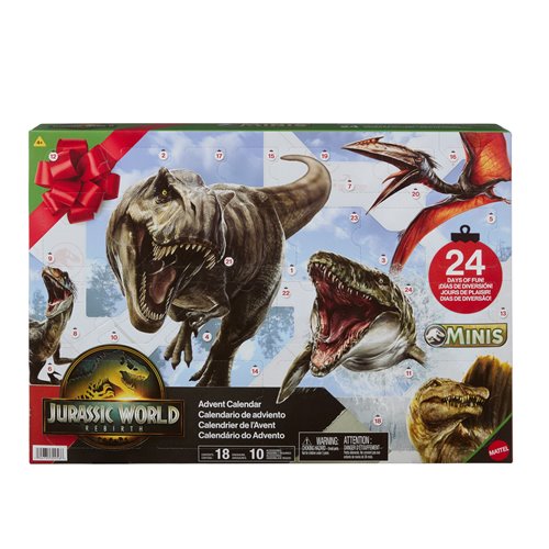 Jurassic World Rebirth 2025 Advent Calendar