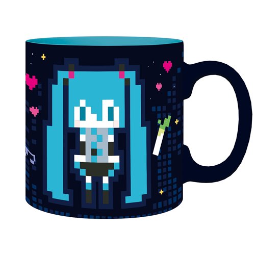 Vocaloid Hatsune Miku Miku Pixel Art Mug