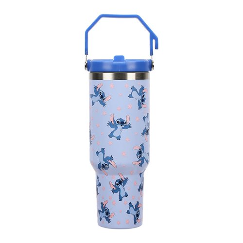Lilo & Stitch All Over Print 40 oz. Stainless Steel Tumbler with Handle