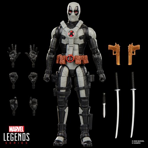Deadpool Wolverine Marvel Legends 6-Inch Action Figure Wave 3 Set of 3