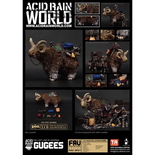 Acid Rain Gugees 1:18 Scale Action Figure