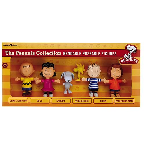 Peanuts Bendable Figures Boxed Set