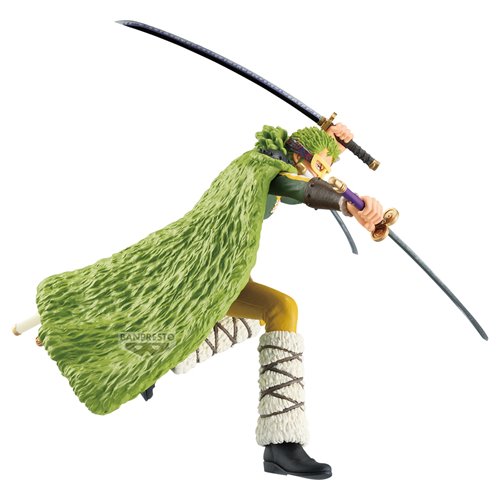 One Piece Roronoa Zoro Cross Posing Statue