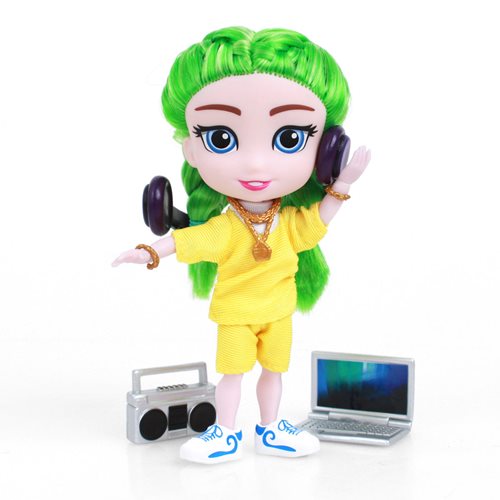 For Keeps Girl Ella with Lime Green Hair and Cupcake Keepsake 5-Inch Doll