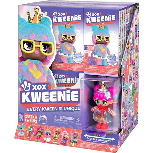 XOX Kweenie Quirky Mystery 4-Inch Figure Display Case of 11