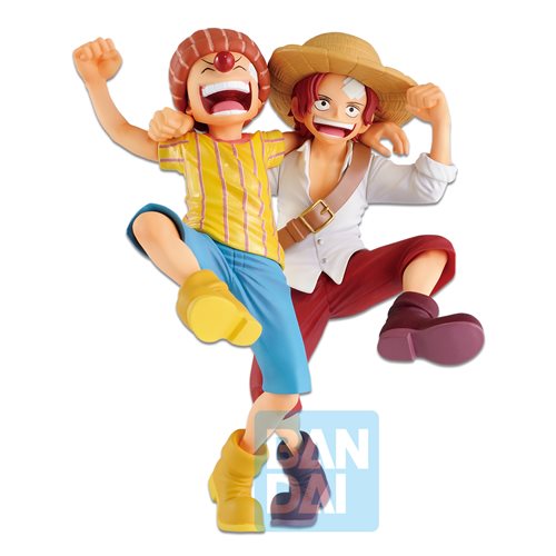 One Piece Shanks and Buggy Legends Over Time Ichiban Statue