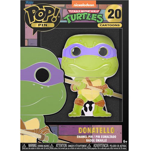 Teenage Mutant Ninja Turtles Donatello Large Enamel Pop! Pin