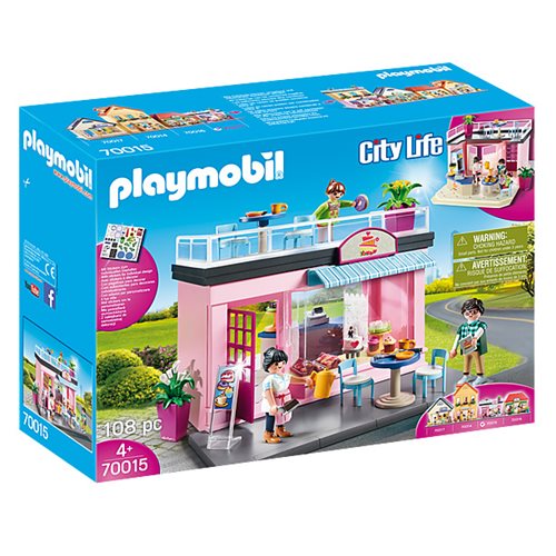 Playmobil 70015 My Town My Café Playset