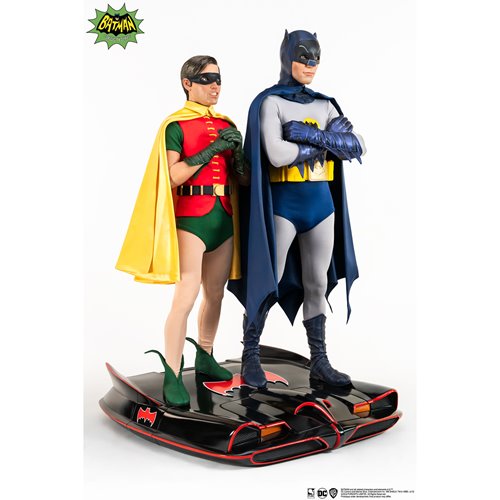 Batman 1966 Classic TV Series Batman and Robin 1:4 Scale Resin Statue