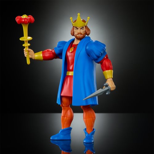 Masters of the Universe Origins Wave 28 Cartoon Collection King Randor Action Figure