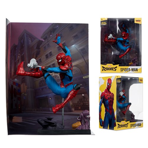 Marvel Rivals Wave 2 Spider-Man 1:6 Scale Posed Figure with Scene