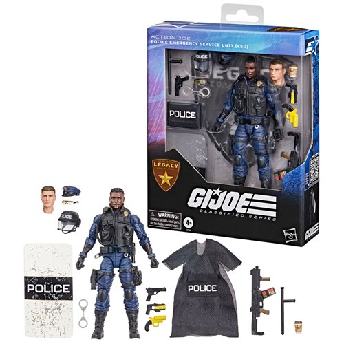 G.I. Joe Classified Series Legacy Collection Police Emergency Service Unit (ESU) 6-Inch Action Figur
