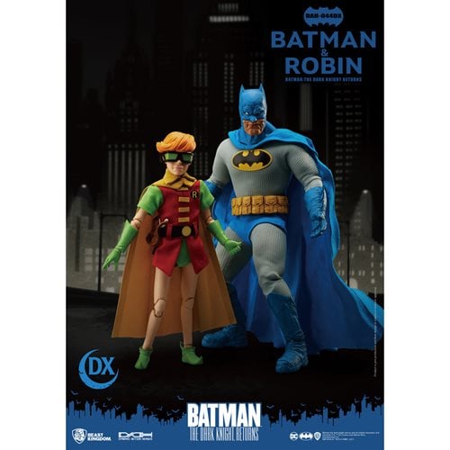 Batman: The Dark Knight Returns Batman and Robin DAH-044DX Dynamic 8-Ction Action Figure Set