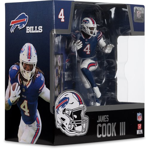 NFL SportsPicks Buffalo Bills James Cook 7-Inch Posed Figure