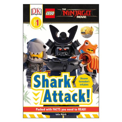 The LEGO Ninjago Movie Shark Attack DK Readers 1 Paperback Book