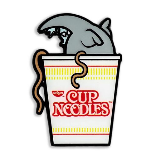Nissin Cup Noodles x Godzilla 1 1/2-Inch Premium Pin Series Display Tray of 24