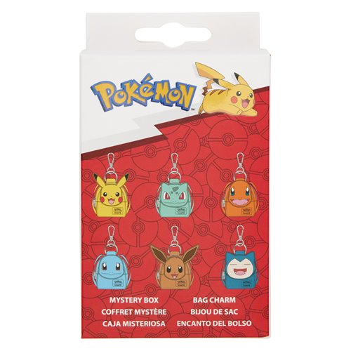 Pokemon Mystery Mini Backpack Bag Charm 1 Random Charm
