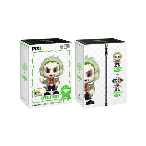 Beetlejuice (Spike) Pix! Vinyl Figure - 2026 Convention Exclusive