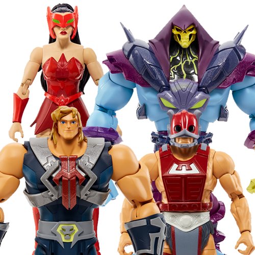 Masters of the Universe Masterverse Figure Wave 5 Case of 4