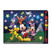 Mickey Mouse Gang Deluxe Autograph Book with Pen