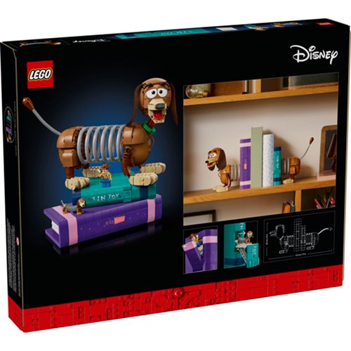 LEGO Disney 43301 Toy Story Slinky Dog Bookends