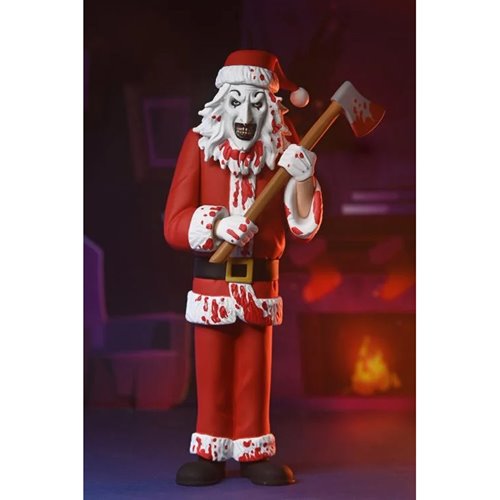 Terrifier 3 Toony Terrors Santa Suit Art the Clown Bloody Version