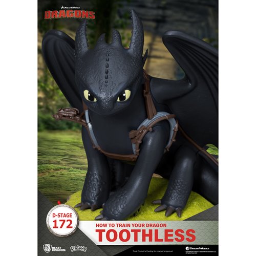 How to Train Your Dragon Toothless DS-172 D-Stage Statue