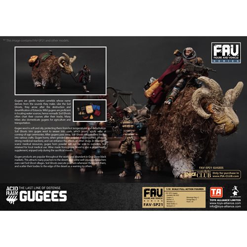 Acid Rain Gugees 1:18 Scale Action Figure