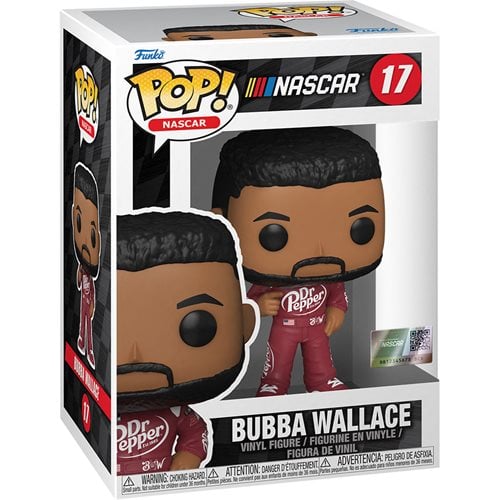 NASCAR Bubba Wallace (Dr. Pepper) Pop! Vinyl Figure