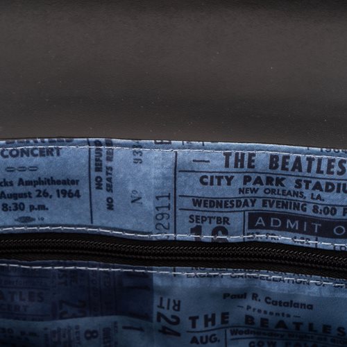 The Beatles Ticket Stubs Crossbody Purse