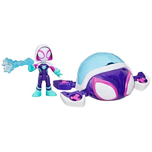 Spidey and his Amazing Friends Water-Webs Ghost Turtle Toy Submarine Vehicle