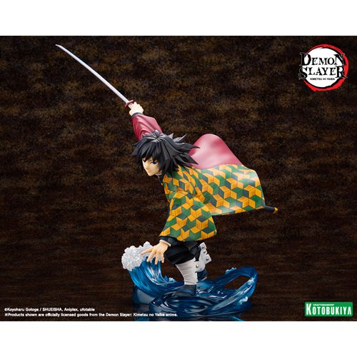 Demon Slayer: Kimetsu no Yaiba Giyu Tomioka ArtFX J 1:8 Scale Statue - ReRun