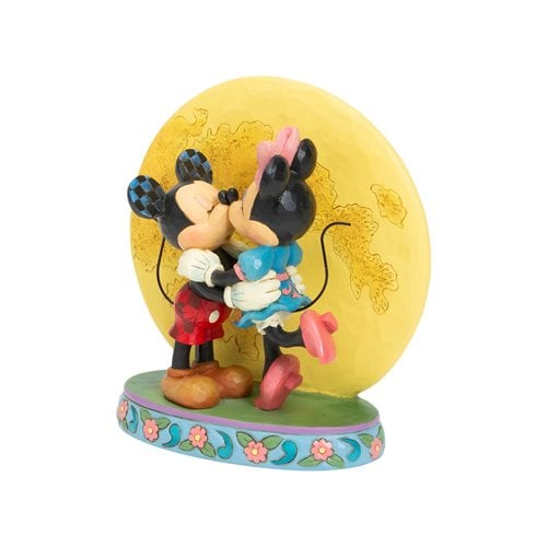 Disney Traditions Mickey and Minnie by Moon Magic and Moonlight by Jim Shore Statue